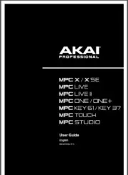 Akai Pro MPC Software Version 2.15 User Guide Manual: 532 Pages Color