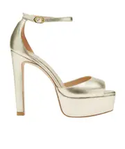 Disco platform 130mm sandals 39.5,39,40,41 Nude