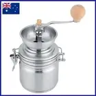 Stainless Steel Manual Coffee Grinder Spice Nuts Grinding Mill Hand Tool AU