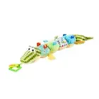 Crocodile Plush Toy for Babies Patterned Doll with Crinkle Bell Music