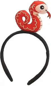 Snake Headpiece | Cartoon Snake Hairband | Unique Hair Accessories Stuffed Toy Headdress, 2025 Costume Photo Props for Women