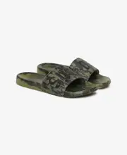 Vegan Camo Pool Slides | Nathan Camo