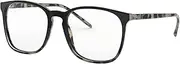 [Ray-Ban] RX5387 Eyeglasses Bundle: RX 5387 5872 Blue Gradient Havana Beige and Universal Anti-slip Silicone Leash, Blue Gradient Havana Beige