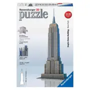216pc Ravensburger Empire State Building 3D Jigsaw Puzzle Game Kids/Adult 10+