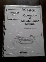 Bobcat Trencher LT 303 S/N 420500101 Operation & Maintenance Manual NEW