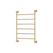 Lillian 600x800mm Heated Towel Rail, Urban Brass