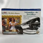 New Revel CTM660 8" Tortilla Maker Press in Older Box