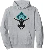 [Marvel] Spider-Man Far From Home Glitch Logo Stealth Suit Pullover Hoodie