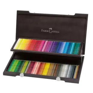 【Faber-Castell】藝術家級水性色鉛筆/專家級/120色/典藏木盒 台灣輝柏