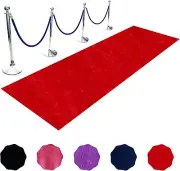 Red Carpet Runner for Party Wedding Aisle Decorations 4Ftx15Ft Aisle Runners