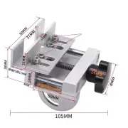 533x30MM Mini Fixed Angle Knife Sharpener Belt Sander Polisher w/ Power Adapter