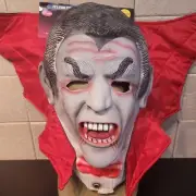 FUN WORLD Fantastic Face Vampire Dracula Halloween Scream Mask Maker 80s VTG NOS