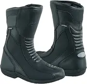 PROFIRST Motorbike Men’s Long Ankle Boots Motorcycle Waterproof Anti Slip Rubber Soul Boots Armored and Racing Shoes