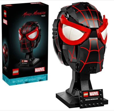 LEGO 76329 MARVEL Miles Morales' Mask: Brand New in Box