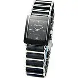 在飛比找遠傳friDay購物優惠-Canody 珍愛時光陶瓷腕錶(黑-大) CM8808-A