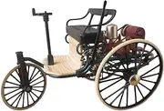 yuksok 1:12 Tricycle Model Simulation Mini Tricycle for Home Office Diecast Alloy Crafts Home Ornament Collectible Tricycle Model Tricycle Figurines