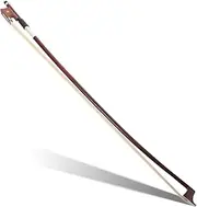 GALPADA Horsehair Violin Bow Brown Wood Practice Bow for Beginners Lightweight and Durable for Violin Players for Learning and Practice