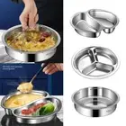 Stackable Steamer Basket Stainless Steel Pot Insert for Eggs Meat Fish Corn