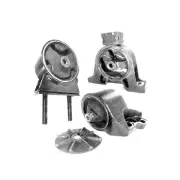 Front Cast Iron + Rear Engine Mount Kit for Suzuki Ignis RG413 1.3L 4Cyl 00-05