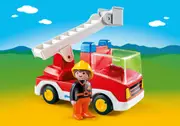 Playmobil - 1.2.3 Ladder Unit Fire Truck 6967