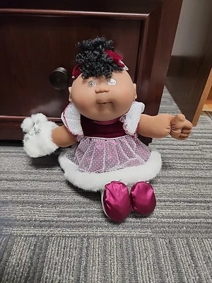 Cabbage Patch Kids Doll Rare Vintage 1988 African American W/COA