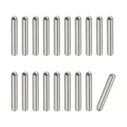 2.6x14mm Dowel Pins, 50pcs Round Head Flat Chamfered End Dowel Pin