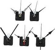 LIFKICH DIY Clock Movement Parts 4 Sets Replacement Mechanism for Wall and Craft Clocks