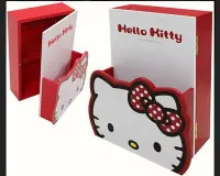 在飛比找Yahoo!奇摩拍賣優惠-牛牛ㄉ媽*台灣製版授權 hello kitty造型信插鑰匙 
