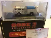 #12501 Code 3 Mack CF Harrison Fire Engine 11 White FDNY Pristine Condition.