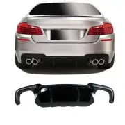 Rear Diffuser Black Gloss for BMW 5er F10/F11 2010-2017 With M-PACKET