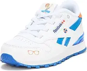 [Reebok] Baby-Boy's Blippi Kid's Classic Leather Step N' Flash Sneaker