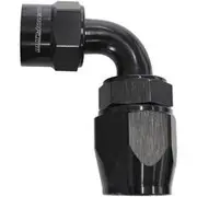 Aeroflow Kryptalon Series One Piece Full Flow Swivel 90° Hose End -4AN, AF7023-04