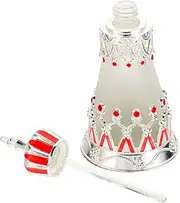 Healeved Vintage Perfume Bottle Retro Empty Fragrance Container Refillable Essential Oil Holder Elegant Design for Travel Home Decor present for Family Friends