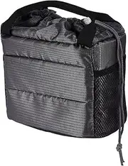 BLBMTCBCAG Waterproof Plug-in Partition Camera Handbag Shockproof with Padded Partition Protective Cover Suitable for SLR Cameras Camera Protection(Gray)