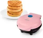 DASH DMW001PK Mini Maker for Individual Waffles, Hash Browns, Keto Chaffles with