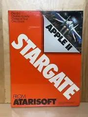 Stargate for the Apple II IIe IIc IIgs Computer NEW SEALED Free Shipping