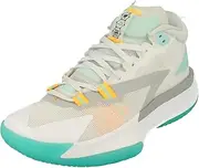 [Nike] Air Jordan Zion 1 Mens Basketball Trainers DA3130 Sneakers Shoes (UK 10 US 11 EU 45, White Black Laser Orange 101)