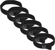 Luxshiny 6Pcs Box Colorful Straps Elastic Lunch Box Bands for Containers Portable and Easy to Clean for School Work and Picnics