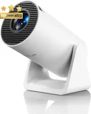 Mini Projector 4K 1080P WiFi Bluetooth Auto Keystone 50% Zoom Portable