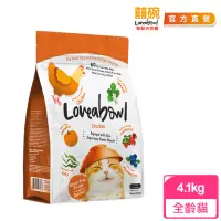 在飛比找momo購物網優惠-【Loveabowl囍碗】無穀天然糧-全齡貓-雞肉4.1kg