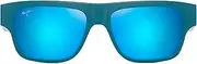 [Maui Jim] Kokua Sunglasses, Matte petrol blue