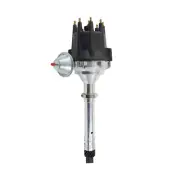 TSP Distributor JM7701BK; Ready To Run Vacuum Adv, Black, Adj for SBC, BBC