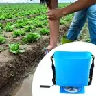 Hand Crank Seed Spreader 20L Adjustable Harness Strap Convenient Fertilizer