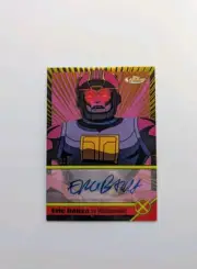 2025 TOPPS FINEST MARVEL X-MEN '97 ERIC BAUZA MASTERMOLD GOLD AUTO 22/50