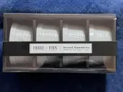 NIB Fiddle and Fern Round Ramekins - 4 Pieces New Porcelain