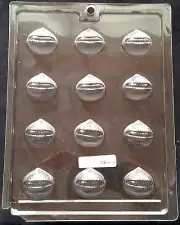 Bite-Sized Chestnuts Bon-Bons Filled Chocolate Plastic candy Soap Mold LOP AO-89
