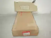 New OEM genuine Honda Sun Visor 2004-2008 Acura TL RH Tan lighted YR240L
