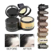 13color Hair Line Powder 4g Black Root Cover Up Natural Instant Waterproof Hairline Shadow Powder Hair Concealer Coverage(1pcs ) light coffee