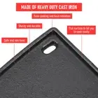 AU BBQ HALF GRIDDLE PLATE for Weber FAMILY Q320, Q3000, Q3100, Q3200 Series NEW