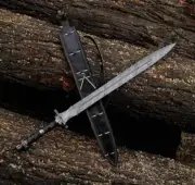 Custom Handmade Viking Sword, Medieval Viking Sword, Battle Ready With Scabbard